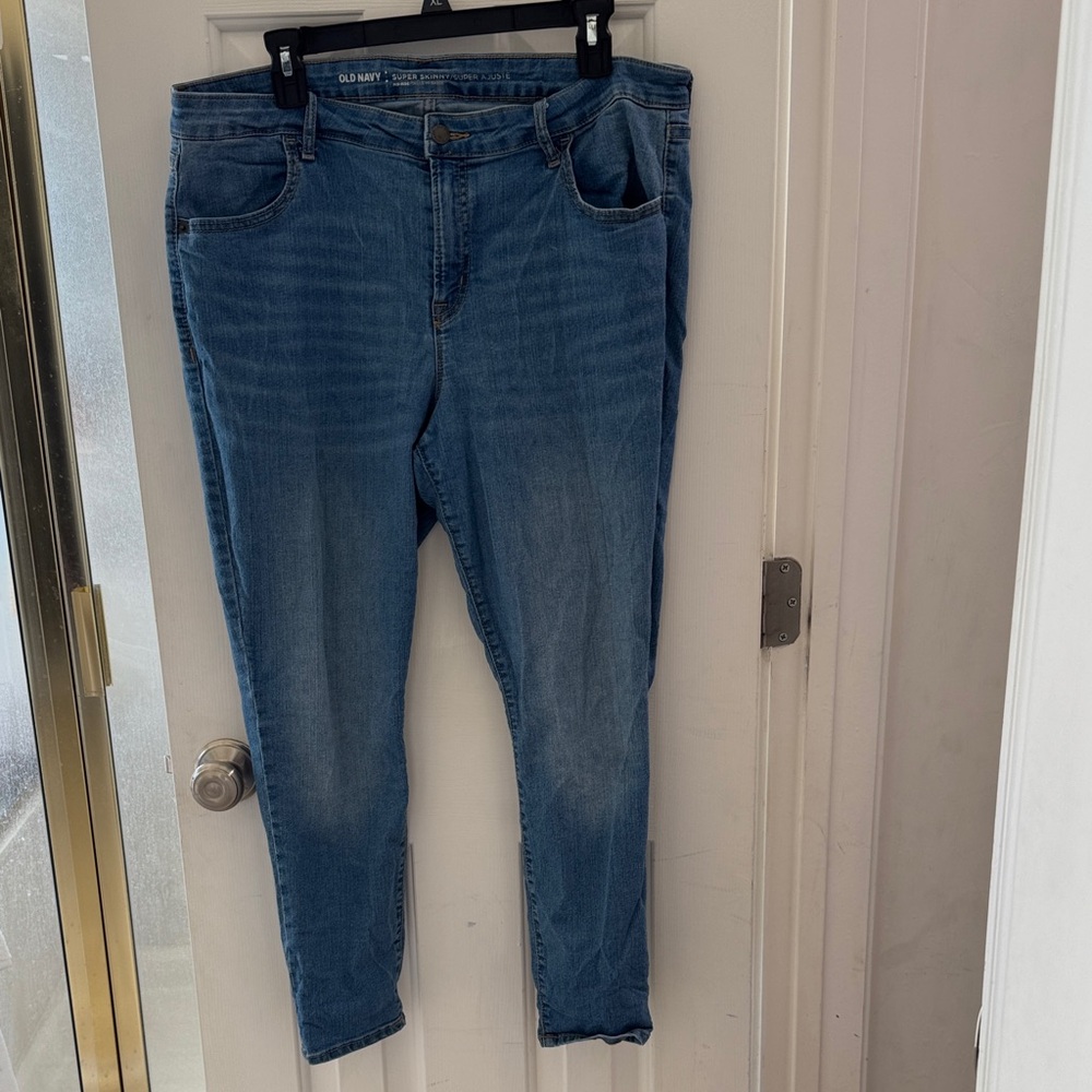 Old Navy Women's Classic Blue Skinny Jeans
